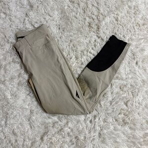 Women’s Size IT42 Tan Equiline Knee Patch Horseback Riding Breeches